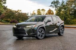2022 Lexus UX Front Left in Nori Green